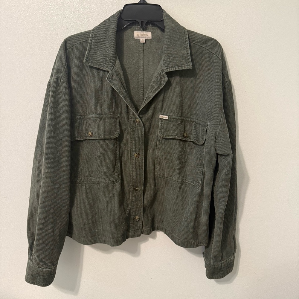 Brixton Olive Green Women's Jacket